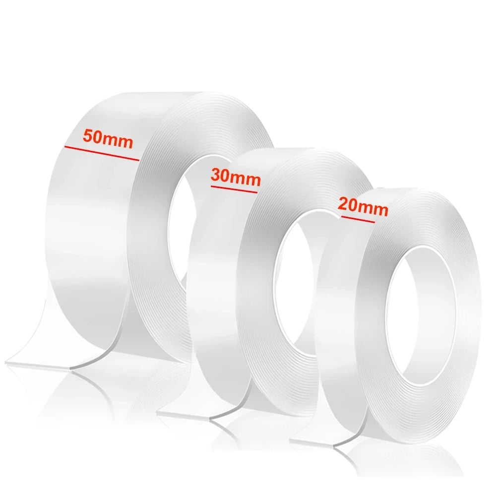 Doppelseitiges Nano Klebeband Transparent