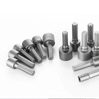 Sechskant Stecknuss Bit Set 1/4 Zoll Hex