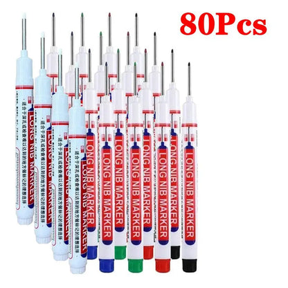 Deep Hole Marker 20mm Long Tip – For metal, wood and tight spaces 
