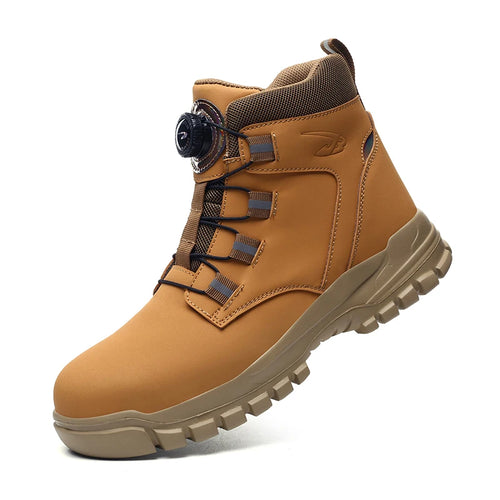 Wasserdichte Sicherheitsstiefel mit Stahlkappe für Herren Größen 41 bis 46