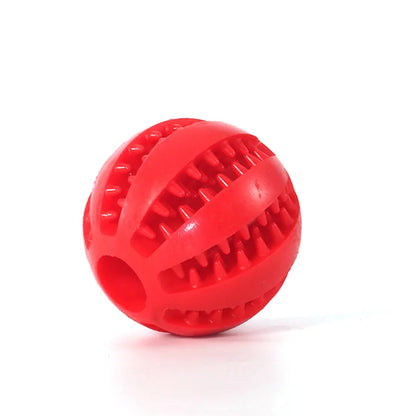 Naturgummi Hundespielball zur Zahnpflege