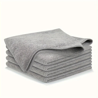 Microfiber cleaning cloths, light grey – 5/10/20 pieces 