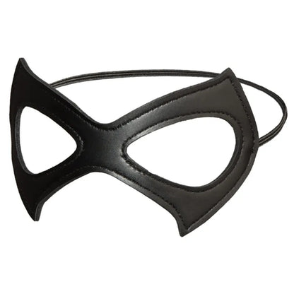 Verstellbare Katzenmaske aus Leder für Cosplay