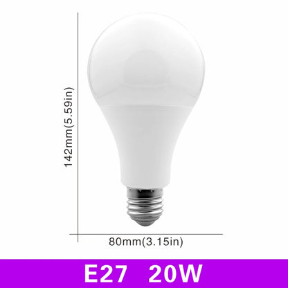 E27 E14 Led-Birne 20 W 18 W 15 W 12 W 9 W 6 W 3 W Lampada Led-Licht AC 220 V-240 V Bombilla Strahler Beleuchtung Kalt-/Warmweiß-Lampe
