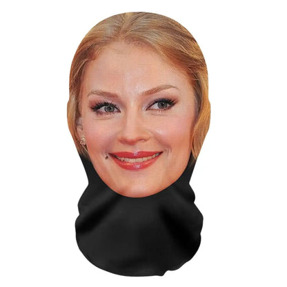 3Dpattern Mesh Gesichtsmaske Kopfbedeckung Party Cosplay Requisiten Lustiges Gesicht Bedrucktes Kopftuch Berühmte Person Eisseide Sonnencreme Kopfmaske