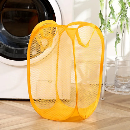 Faltbarer Wäschekorb aus Mesh – Minimalistisches Design