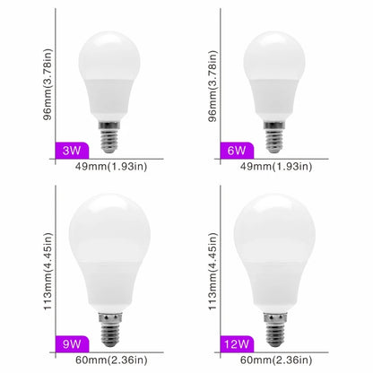 E27 E14 Led-Birne 20 W 18 W 15 W 12 W 9 W 6 W 3 W Lampada Led-Licht AC 220 V-240 V Bombilla Strahler Beleuchtung Kalt-/Warmweiß-Lampe