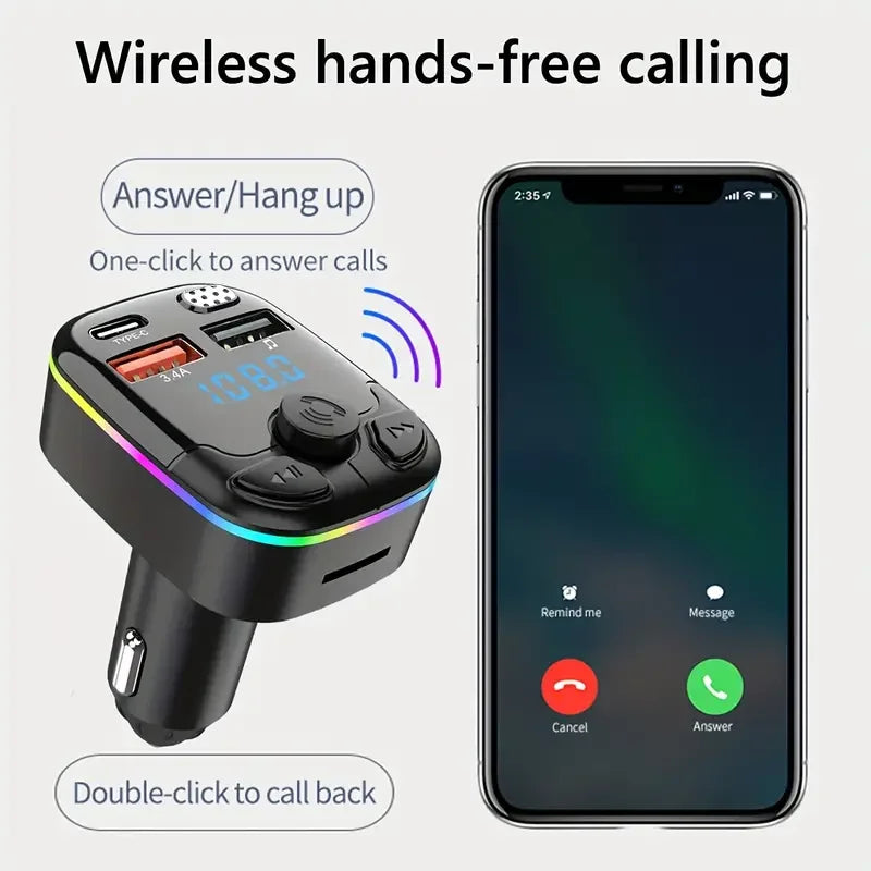 Bluetooth Auto Adapter – Kompakter Musikplayer für das Fahrzeug