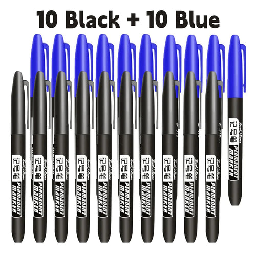 Permanent Marker Set Wasserdicht – 6 Stück