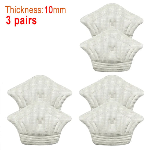 Shoe Heel Cushions – 3 Paar / 6 Stück