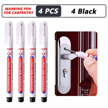 Deep Hole Marker 20mm Long Tip – For metal, wood and tight spaces 