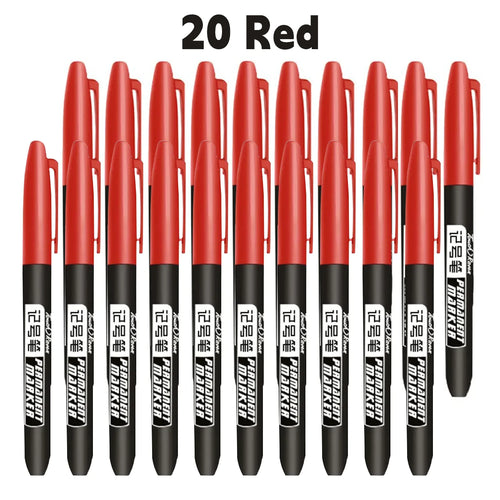 Permanent Marker Set Wasserdicht – 6 Stück