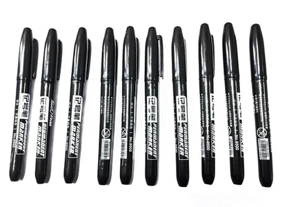 Permanent Marker Set Wasserdicht – 6 Stück