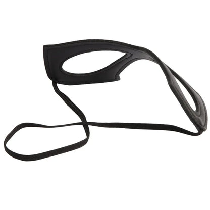 Verstellbare Katzenmaske aus Leder für Cosplay