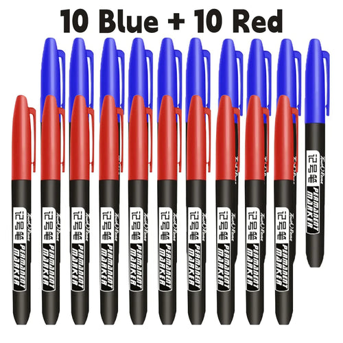Permanent Marker Set – 6 Stück