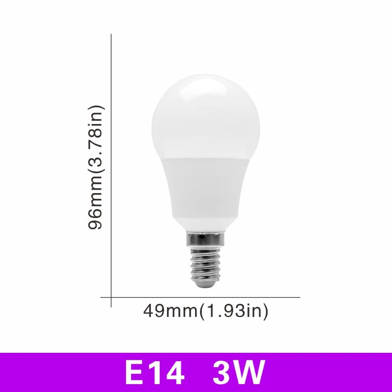 E27 E14 Led-Birne 20 W 18 W 15 W 12 W 9 W 6 W 3 W Lampada Led-Licht AC 220 V-240 V Bombilla Strahler Beleuchtung Kalt-/Warmweiß-Lampe