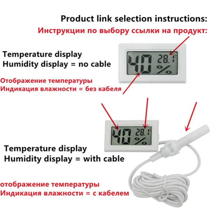 Digital Thermometer Hygrometer mit Sonde