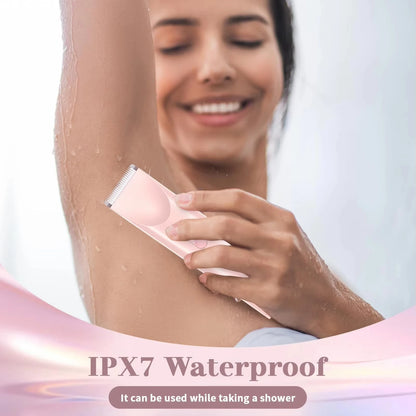 Waterproof Rechargeable Mini Women's Shaver Bikini Trimmer 
