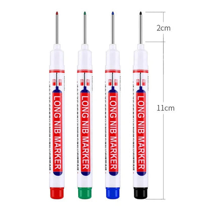 Deep Hole Marker 20mm Long Tip – For metal, wood and tight spaces 