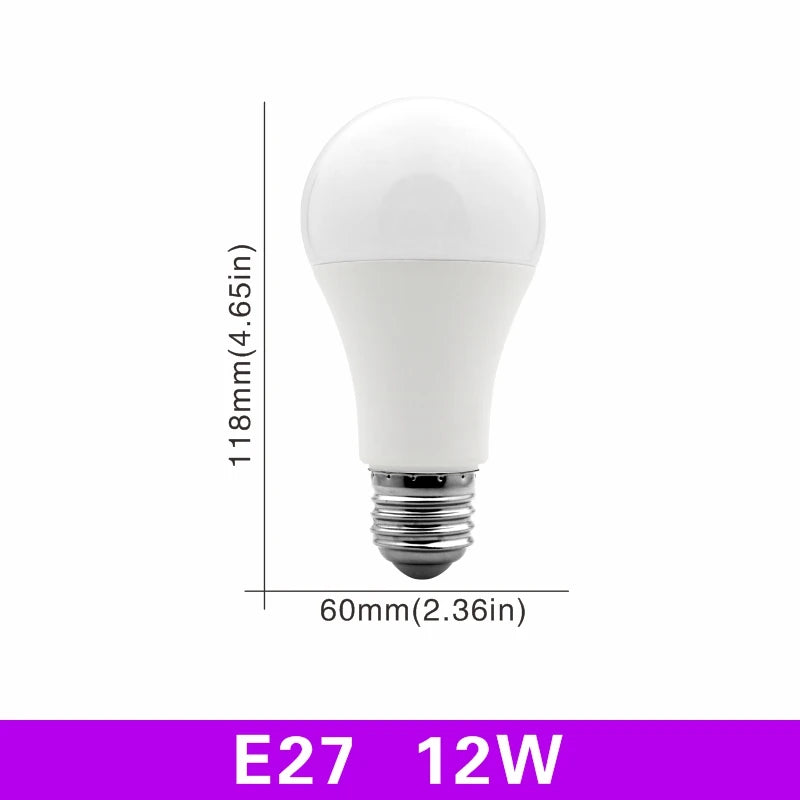 E27 E14 Led-Birne 20 W 18 W 15 W 12 W 9 W 6 W 3 W Lampada Led-Licht AC 220 V-240 V Bombilla Strahler Beleuchtung Kalt-/Warmweiß-Lampe
