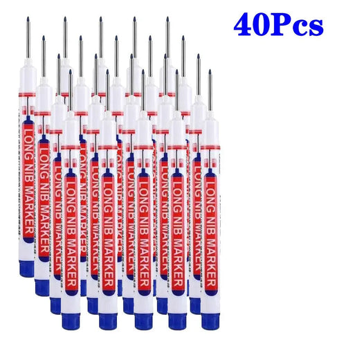 Deep Hole Marker 20mm Long Tip – For metal, wood and tight spaces 