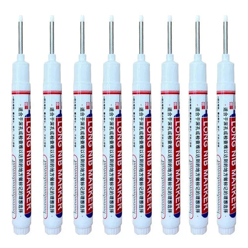 Deep Hole Marker 20mm Long Tip – For metal, wood and tight spaces 