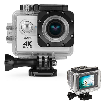 Ultra HD 4K Action Pro Camera with Wi-Fi &amp; Image Stabilization