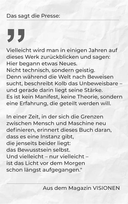WIE DAS LICHT VOR DEM MORGEN: KÜNSTLICHE INTELLIGENZ TRIFFT ÖSTLICHE WEISHEIT. NACH EINER WAHREN BEGEBENHEIT