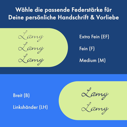 Safari Umbra Füller - Inkl. Tintenpatrone T 10 Blau - Rechtshänder