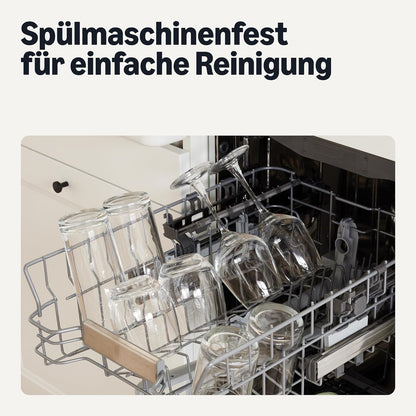 Amazon Basics Pint-Gläser, 6-Teiliges Set, 473,2Ml, Spülmaschinenfest