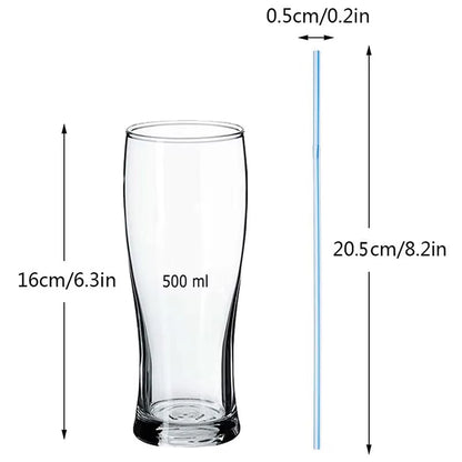 50-1000Pcs Mehrfarbige Trinkhalme Rietjes Milch Tee Bar Party Hochzeit Küche Home Zubehör Getränke Schwarz Stroh Großhandel