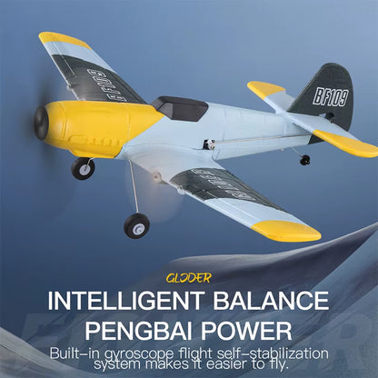 RC Flugzeug BF109 Professionelle 2,4G Radio Fernbedienung Flugzeug