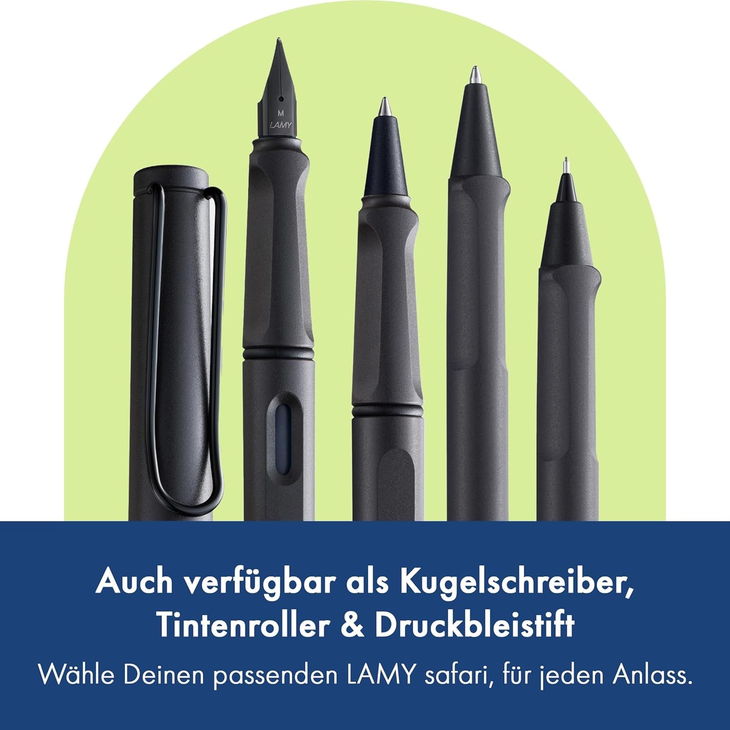 Safari Umbra Füller - Inkl. Tintenpatrone T 10 Blau - Rechtshänder