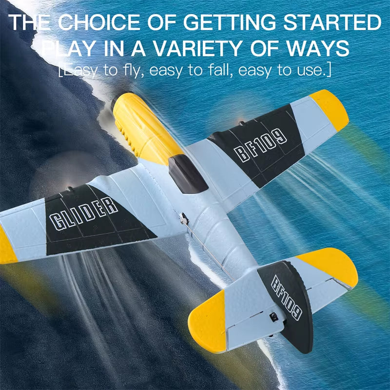 RC Flugzeug BF109 Professionelle 2,4G Radio Fernbedienung Flugzeug