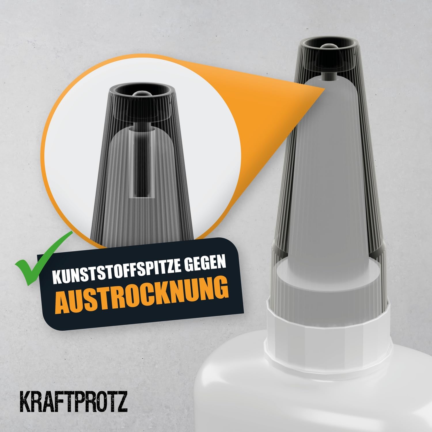 Sekundenkleber Extra Stark Gel 50 G – XXL Superkleber Für Holz, Metall, Kunststoff, Glas