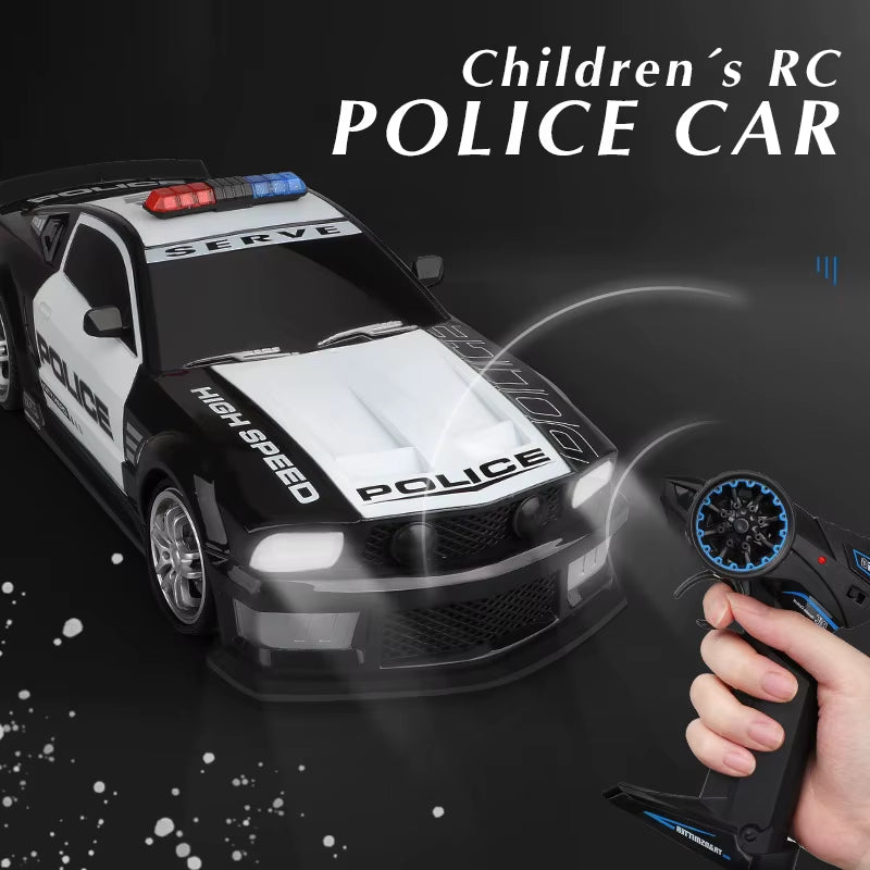 1/12 Große 2,4 Ghz Super Schnelle Polizei RC Auto Ferngesteuerte Autos