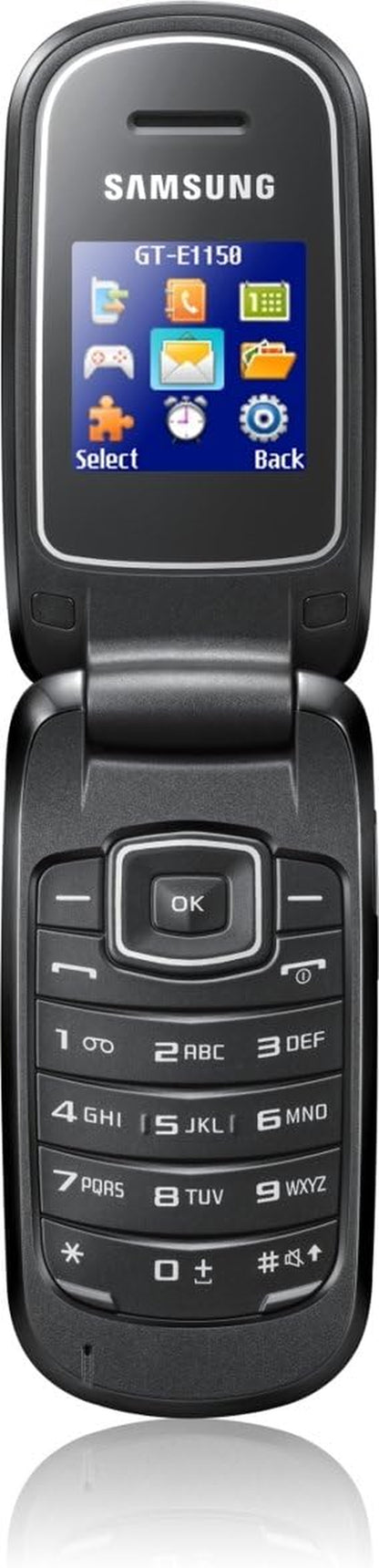 Samsung E1150 Handy (Extralange Akkulaufzeit) Titanium-Silver