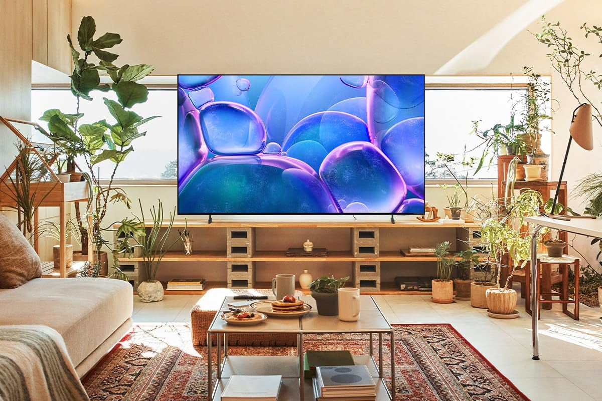 Samsung Crystal UHD 4K U7099F 50 Zoll (125 Cm) LED Fernseher, Crystal Prozessor 4K, Metalstream Design, Smartthings, Knox Security, Gaming Hub, AI Upscaling, Kostenlose Inhalte, Smart AI TV